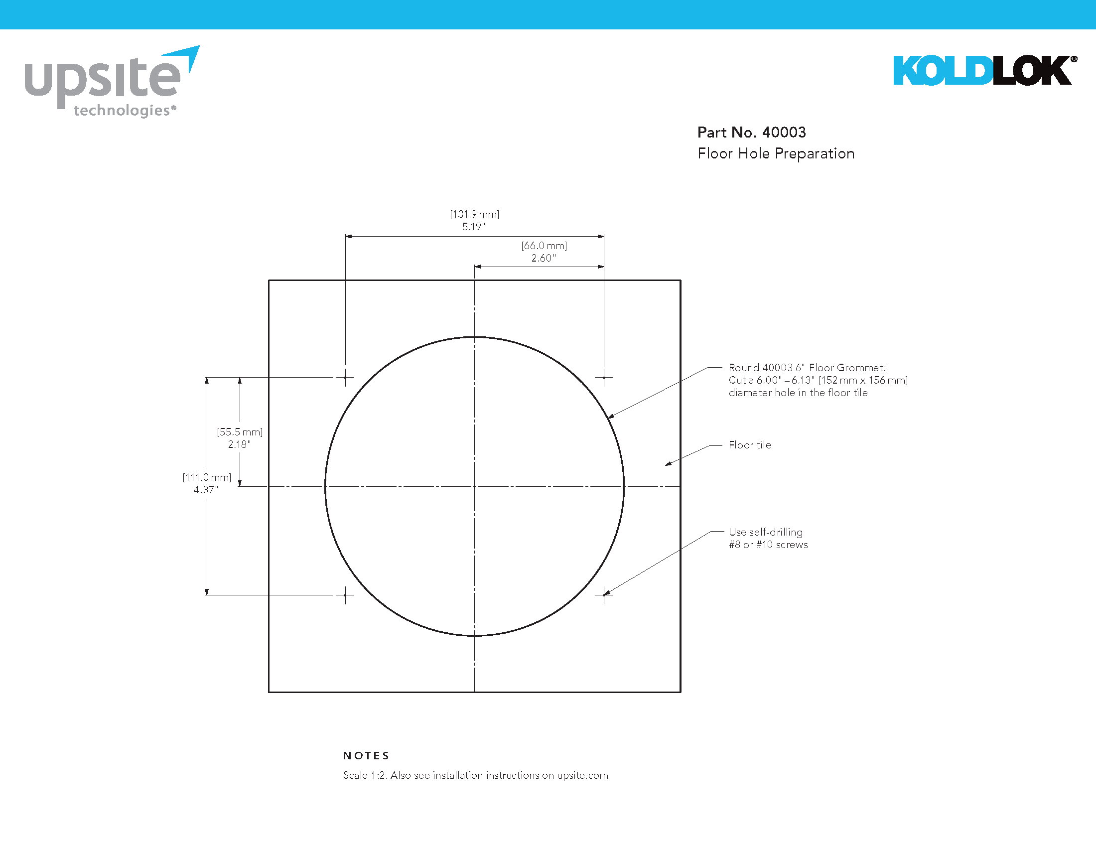 6" Round Grommet - Image 6