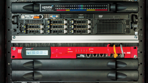 Pass Through Blanking Panel 1U -example