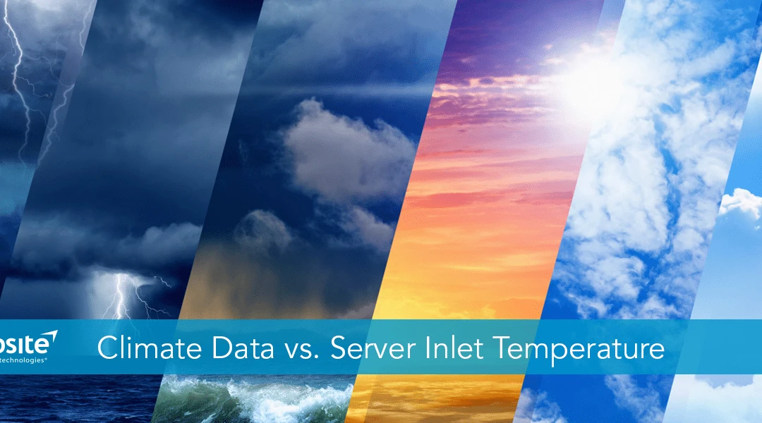 Airflow Management Considerations for a New Data Center – Part 4: Climate Data vs Server Inlet Temperature