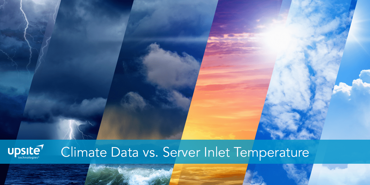 Climate Data Vs Server Inlet Temperature