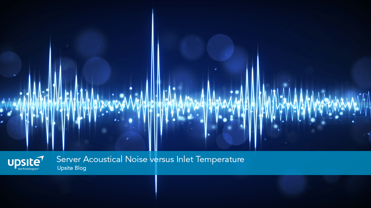 Server Acoustical Noise versus Inlet Temperature