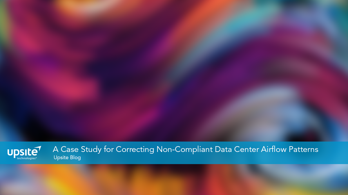 A Case Study for Correcting Non-Compliant Data Center Airflow Patterns