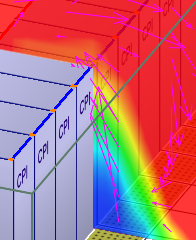 Top of Row Re-circulation Detail