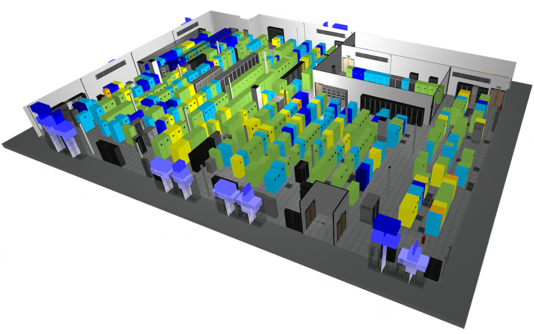 Utilizing AI to Understand and Visualize Airflow Management and Optimize Data Center Cooling