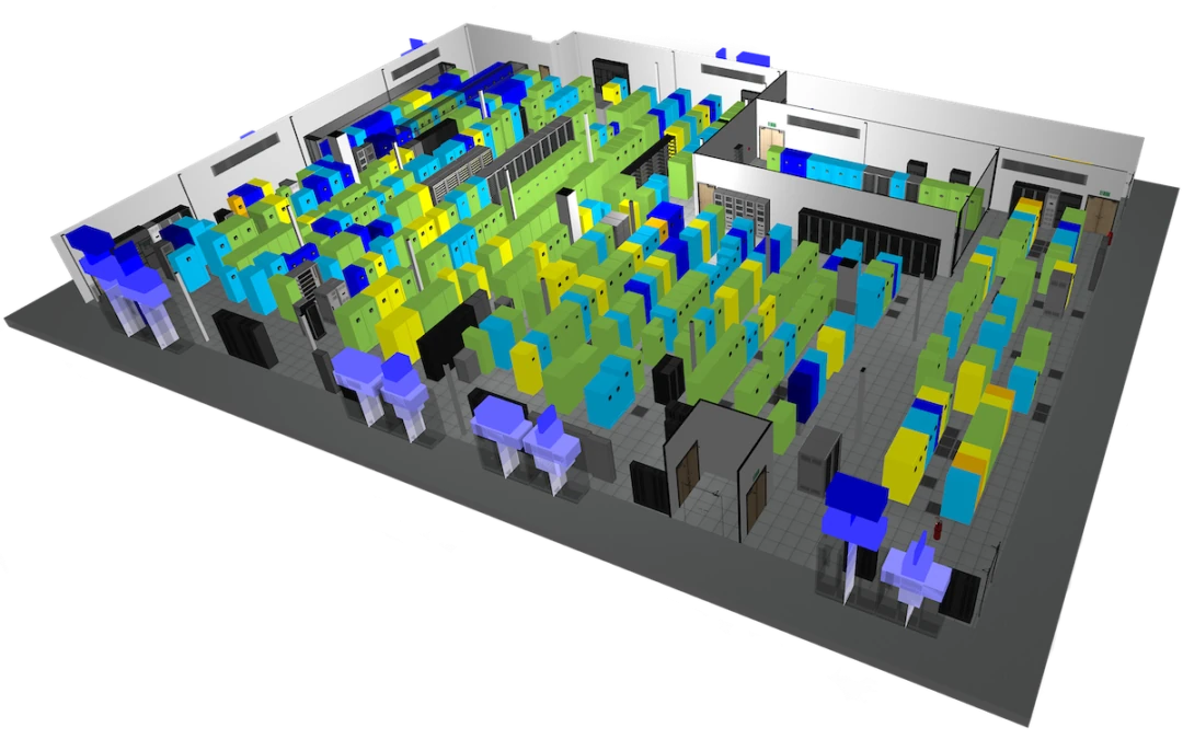 Utilizing AI to Understand and Visualize Airflow Management and Optimize Data Center Cooling