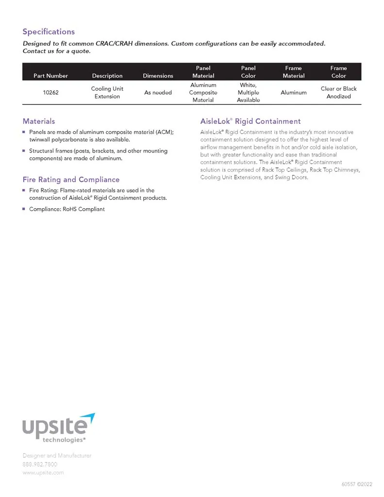 AisleLok Cooling Unit Extension - Image 4